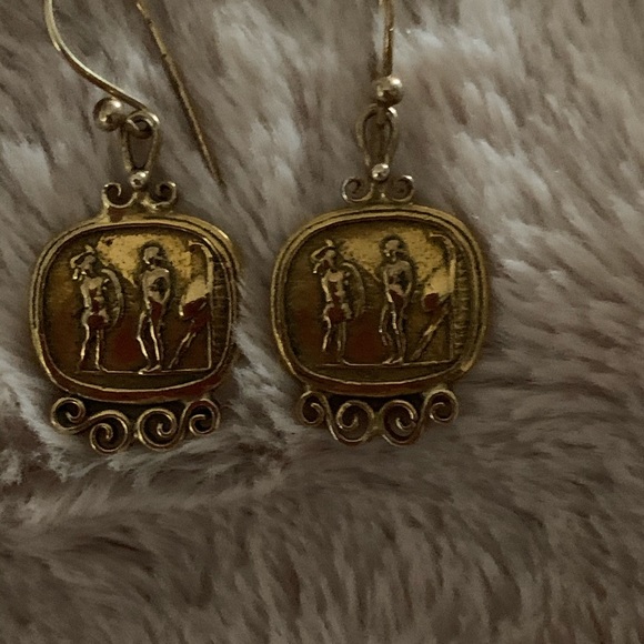 Ancient Greece and Roman drop earrings EUC - Picture 3 of 7